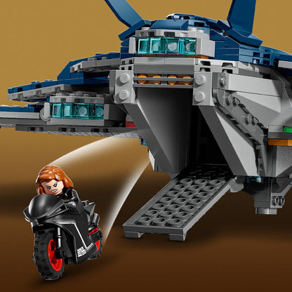 LEGO® Marvel Avengers: Age of Ultron Quinjet Mô Hình Lắp Ráp Máy Bay Siêu Anh Hùng LEGO 76325 LEGO - ảnh 2 - Building Sets