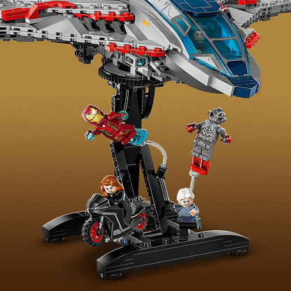 LEGO® Marvel Avengers: Age of Ultron Quinjet Mô Hình Lắp Ráp Máy Bay Siêu Anh Hùng LEGO 76325 LEGO - ảnh 3 - Building Sets