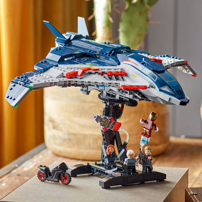 LEGO® Marvel Avengers: Age of Ultron Quinjet Mô Hình Lắp Ráp Máy Bay Siêu Anh Hùng LEGO 76325 - Hình ảnh bổ sung 5