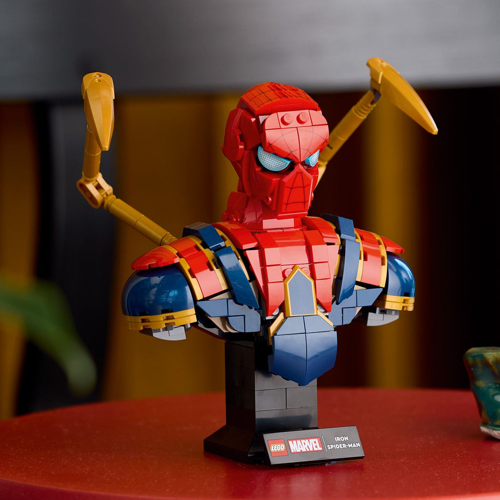 LEGO® Marvel Iron Spider-Man Bust - Mô Hình Lắp Ráp Siêu Anh Hùng LEGO 76326 LEGO - ảnh 4 - LEGO Sets