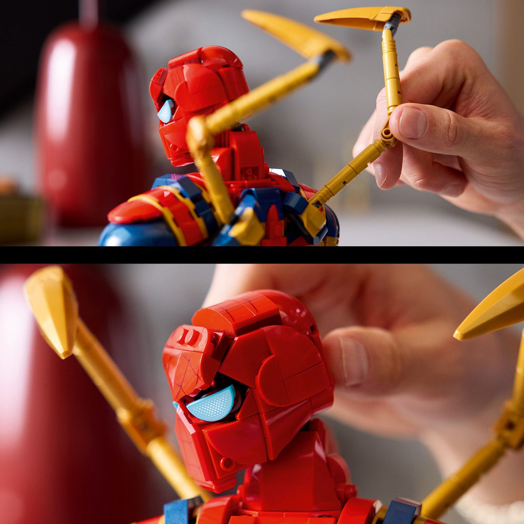 LEGO® Marvel Iron Spider-Man Bust - Mô Hình Lắp Ráp Siêu Anh Hùng LEGO 76326
