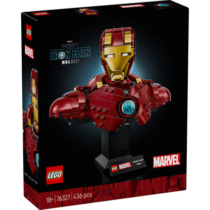 LEGO® Marvel Iron Man MK4 Bust - Mô Hình Lắp Ráp Siêu Anh Hùng - LEGO 76327 - Hình ảnh sản phẩm