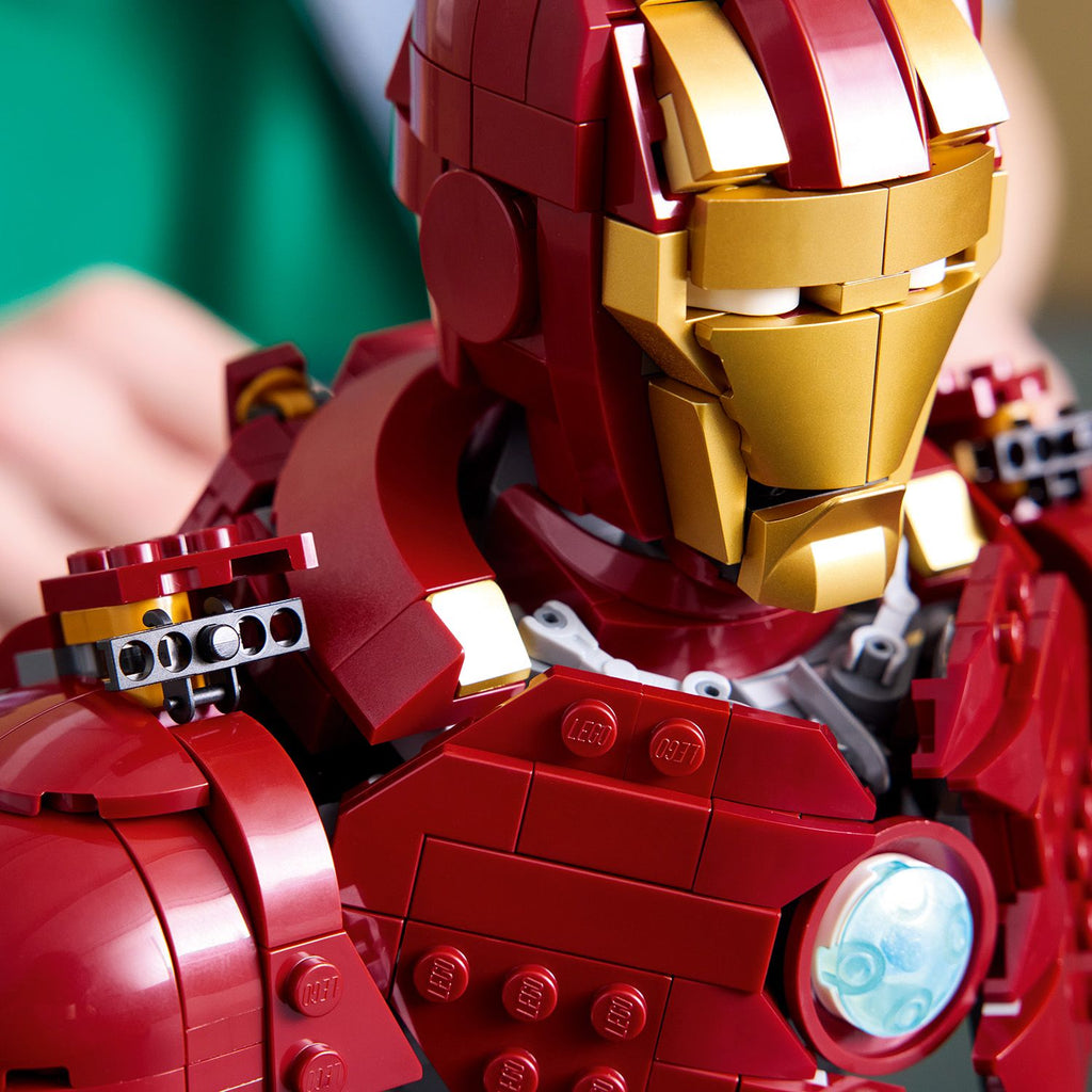 LEGO® Marvel Iron Man MK4 Bust - Mô Hình Lắp Ráp Siêu Anh Hùng - LEGO 76327 - Hình ảnh bổ sung 7