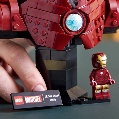 LEGO® Marvel Iron Man MK4 Bust - Mô Hình Lắp Ráp Siêu Anh Hùng - LEGO 76327 - Hình ảnh bổ sung 8