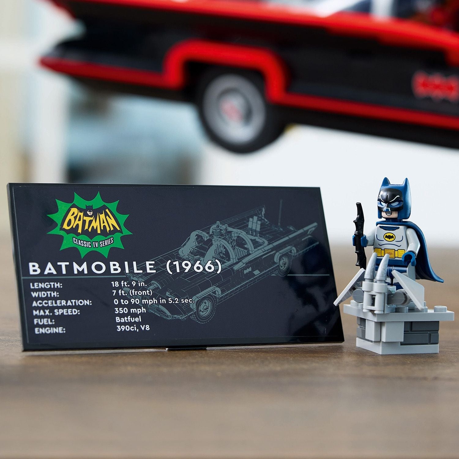 LEGO® DC Batman™: The Classic TV Series Batmobile™ - Mô Hình Xe Batmobile Cổ Điển 1966 - LEGO 76328 LEGO - ảnh 5 - Lego Const