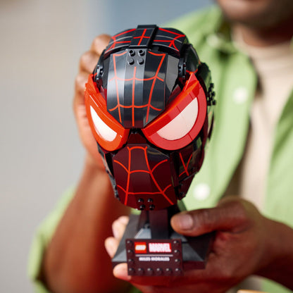 LEGO® Marvel Super Heroes Miles Morales Mask - Mô Hình Mặt Nạ Siêu Anh Hùng - LEGO 76329 - Hình ảnh bổ sung 8