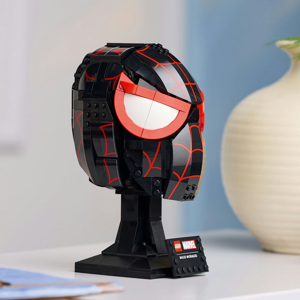 LEGO® Marvel Super Heroes Miles Morales Mask - Mô Hình Mặt Nạ Siêu Anh Hùng - LEGO 76329 - Hình ảnh bổ sung 4