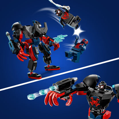 LEGO® Marvel Miles Morales Mech vs. Spider-Man 2099 - Đồ chơi lắp ráp Robot Siêu Anh Hùng - LEGO 76337 - Hình ảnh bổ sung 7