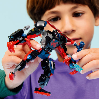 LEGO® Marvel Miles Morales Mech vs. Spider-Man 2099 - Đồ chơi lắp ráp Robot Siêu Anh Hùng - LEGO 76337 - Hình ảnh bổ sung 8