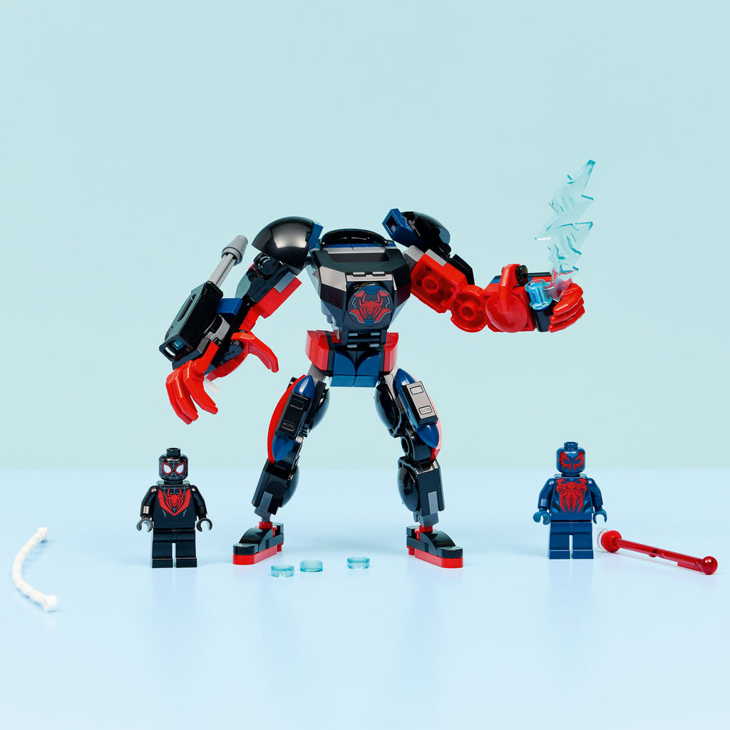 LEGO® Marvel Miles Morales Mech vs. Spider-Man 2099 - Đồ chơi lắp ráp Robot Siêu Anh Hùng - LEGO 76337 - Hình ảnh bổ sung 5