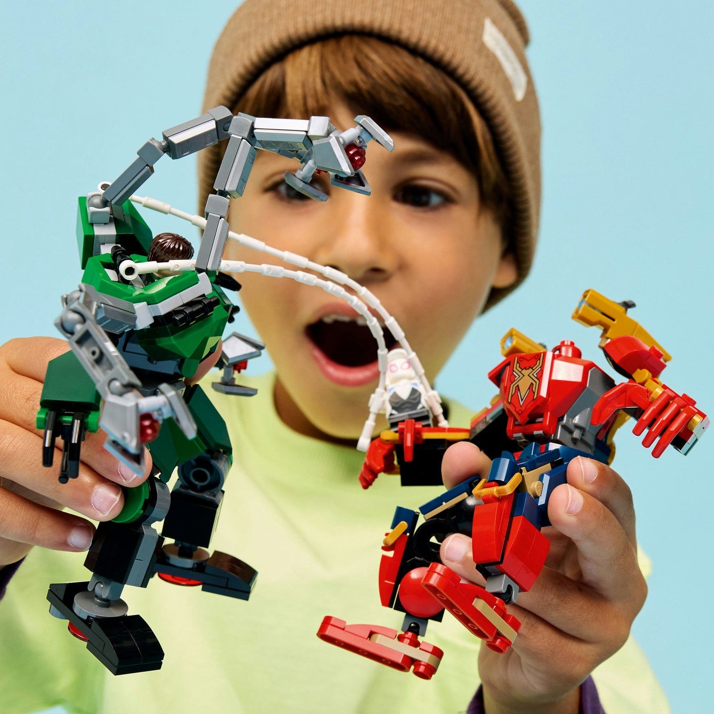 LEGO® | Marvel Mech Battle: Spider-Man vs. Doc Ock - Đồ Chơi Lắp Ráp Robot Siêu Anh Hùng - LEGO 76338 - Góc nhìn khác 3