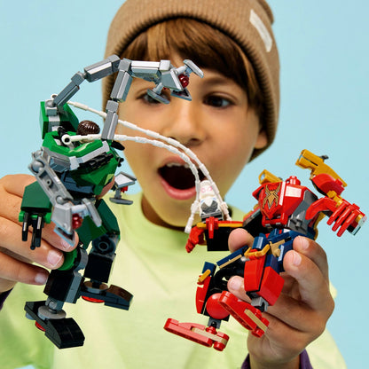 LEGO® | Marvel Mech Battle: Spider-Man vs. Doc Ock - Đồ Chơi Lắp Ráp Robot Siêu Anh Hùng - LEGO 76338 - Góc nhìn khác 3