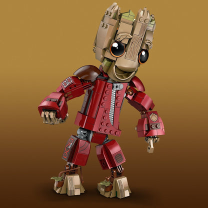 LEGO® | Marvel Ravager Jumpsuit Groot - Mô Hình Lắp Ráp Baby Groot Ravager (76341) - LEGO - Hình ảnh bổ sung 6