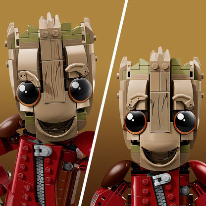 LEGO® | Marvel Ravager Jumpsuit Groot - Mô Hình Lắp Ráp Baby Groot Ravager (76341) - LEGO - Hình ảnh bổ sung 7