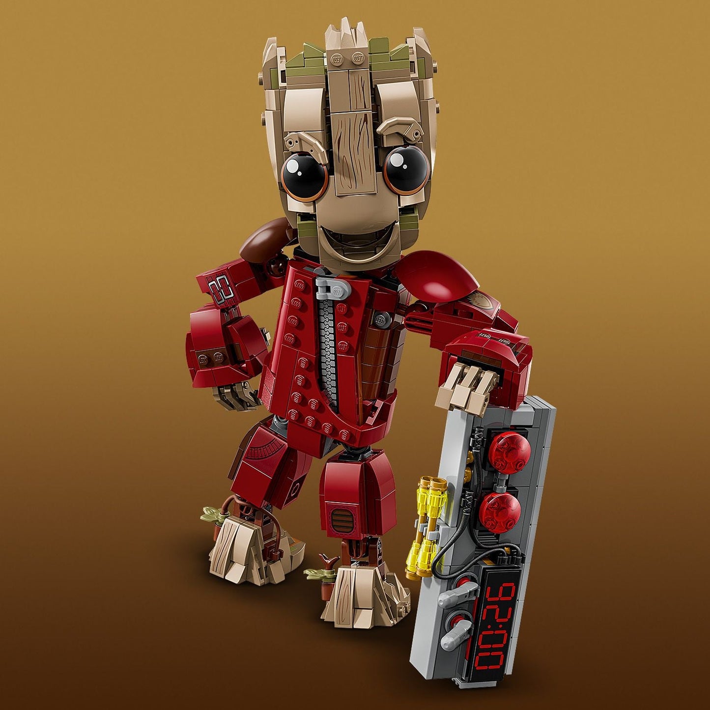 LEGO® | Marvel Ravager Jumpsuit Groot - Mô Hình Lắp Ráp Baby Groot Ravager (76341) - LEGO - Hình ảnh bổ sung 8