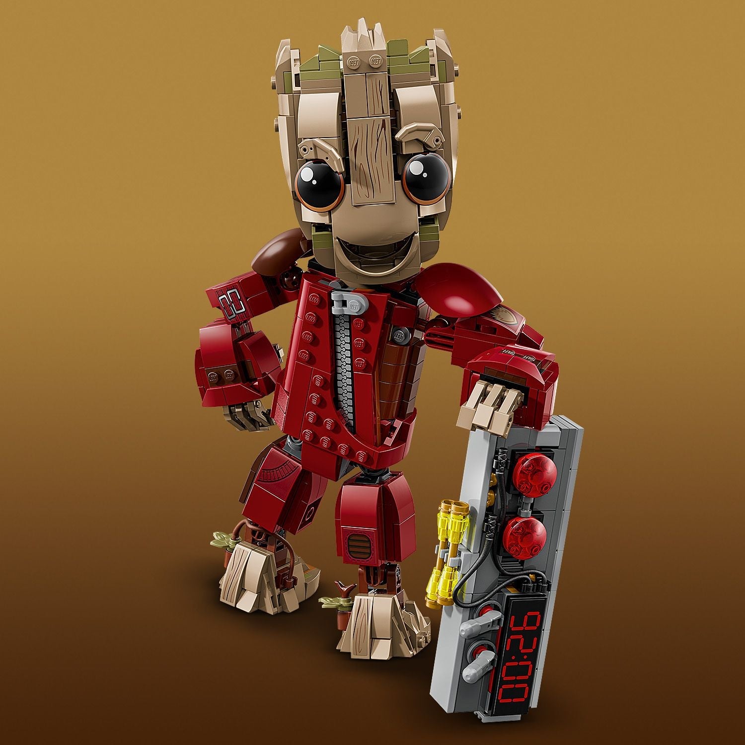 LEGO® | Marvel Ravager Jumpsuit Groot - Mô Hình Lắp Ráp Baby Groot Ravager (76341) - LEGO - Hình ảnh bổ sung 8
