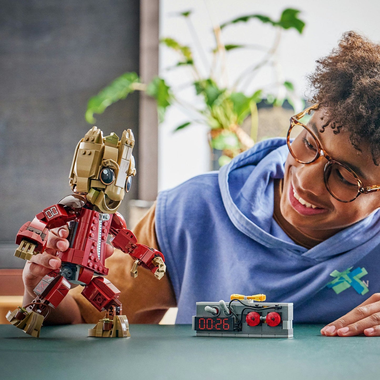 LEGO® | Marvel Ravager Jumpsuit Groot - Mô Hình Lắp Ráp Baby Groot Ravager (76341) - LEGO - Góc nhìn khác 3