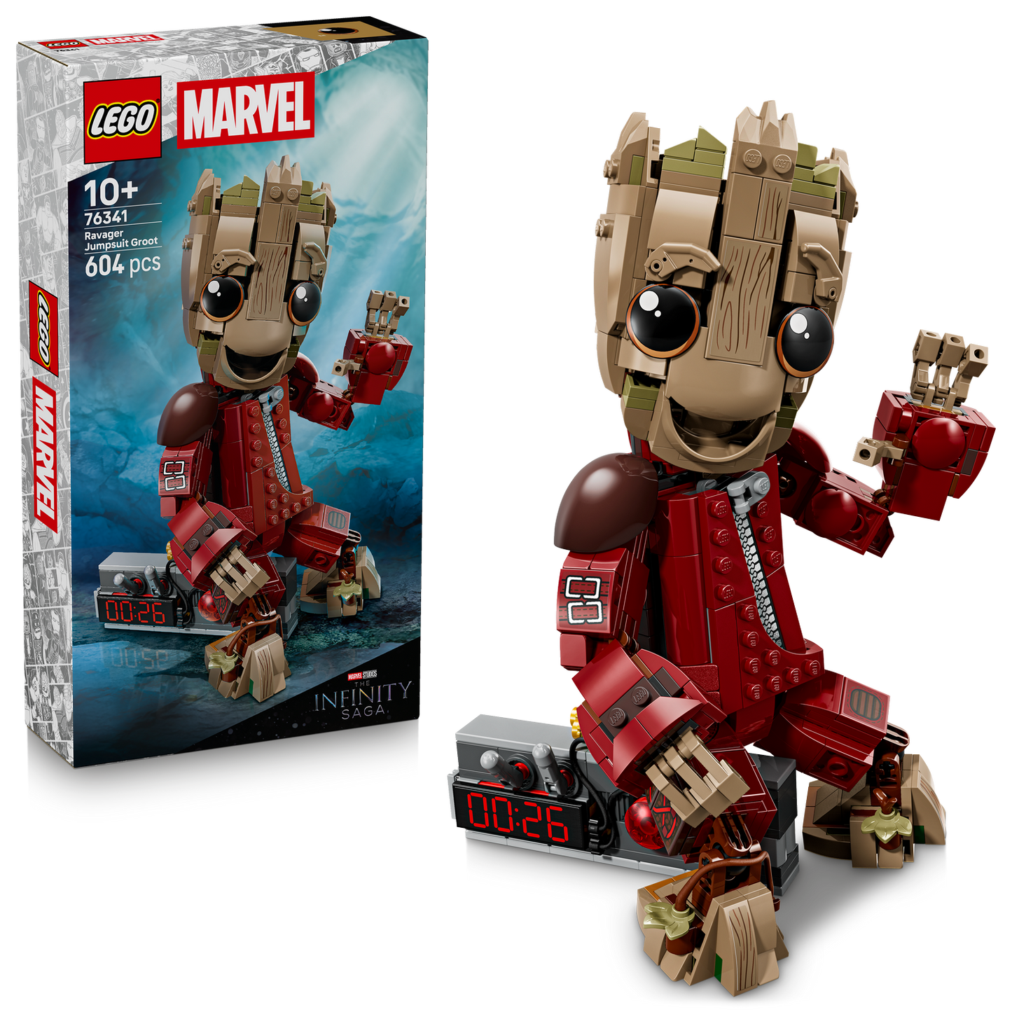 LEGO® | Marvel Ravager Jumpsuit Groot - Mô Hình Lắp Ráp Baby Groot Ravager (76341) - LEGO LEGO - ảnh 1 - LEGO Marvel