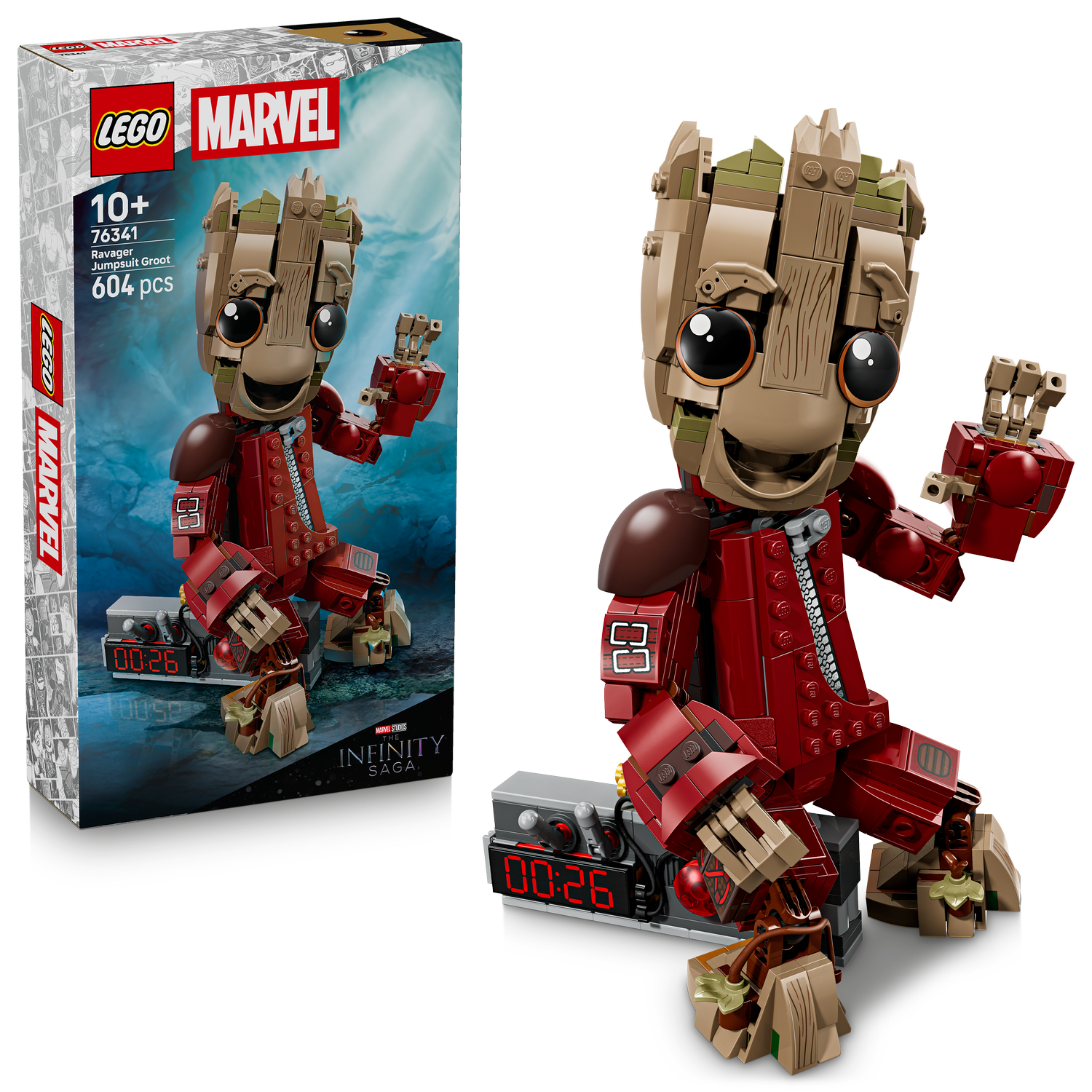 LEGO® | Marvel Ravager Jumpsuit Groot - Mô Hình Lắp Ráp Baby Groot Ravager (76341) - LEGO LEGO - ảnh 1 - LEGO Marvel