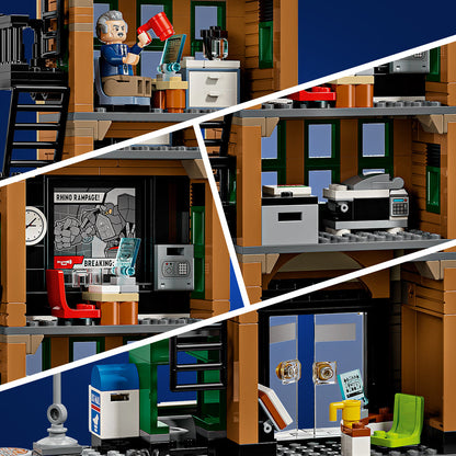 LEGO® | Marvel Spider-Man vs. Mysterio: The Daily Bugle - Đồ Chơi Lắp Ráp Mô Hình Tòa Soạn 76342 - Hình ảnh bổ sung 6