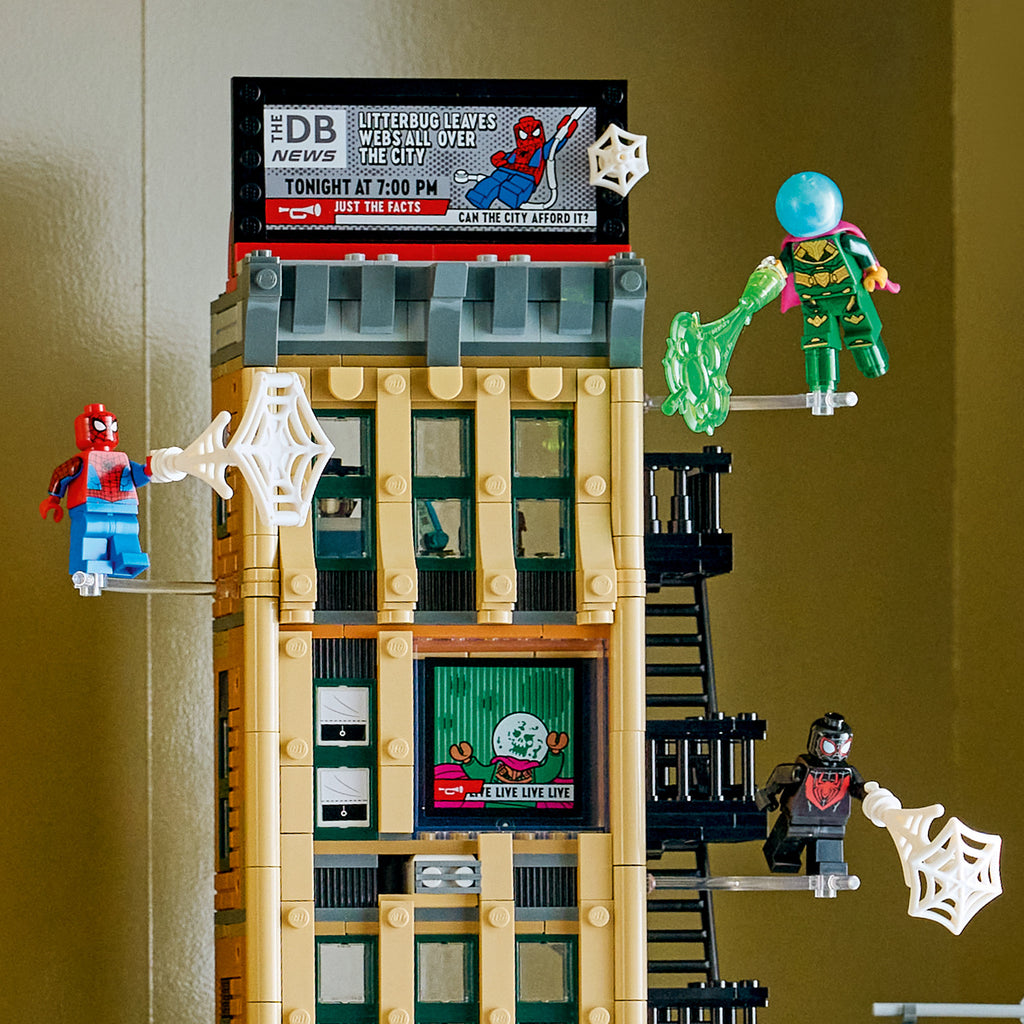 LEGO® | Marvel Spider-Man vs. Mysterio: The Daily Bugle - Đồ Chơi Lắp Ráp Mô Hình Tòa Soạn 76342 - Hình ảnh bổ sung 8