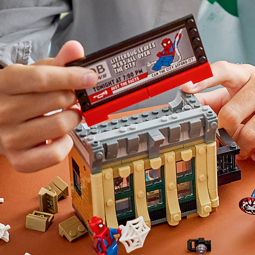 LEGO® | Marvel Spider-Man vs. Mysterio: The Daily Bugle - Đồ Chơi Lắp Ráp Mô Hình Tòa Soạn 76342 - Hình ảnh bổ sung 10