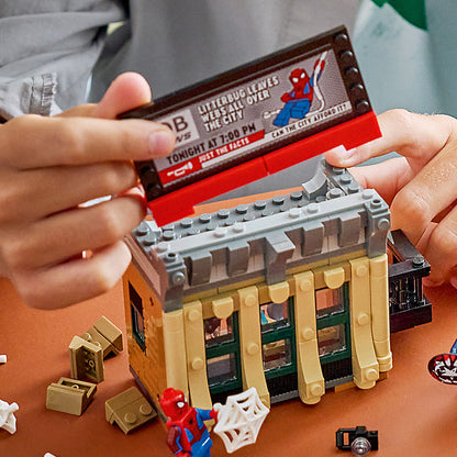 LEGO® | Marvel Spider-Man vs. Mysterio: The Daily Bugle - Đồ Chơi Lắp Ráp Mô Hình Tòa Soạn 76342 - Hình ảnh bổ sung 10