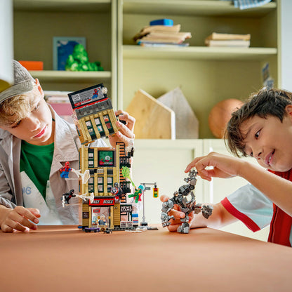 LEGO® | Marvel Spider-Man vs. Mysterio: The Daily Bugle - Đồ Chơi Lắp Ráp Mô Hình Tòa Soạn 76342 - Góc nhìn khác 3