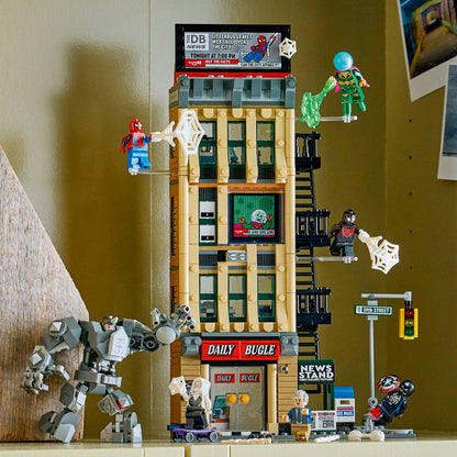 LEGO® | Marvel Spider-Man vs. Mysterio: The Daily Bugle - Đồ Chơi Lắp Ráp Mô Hình Tòa Soạn 76342 - Hình ảnh bổ sung 5