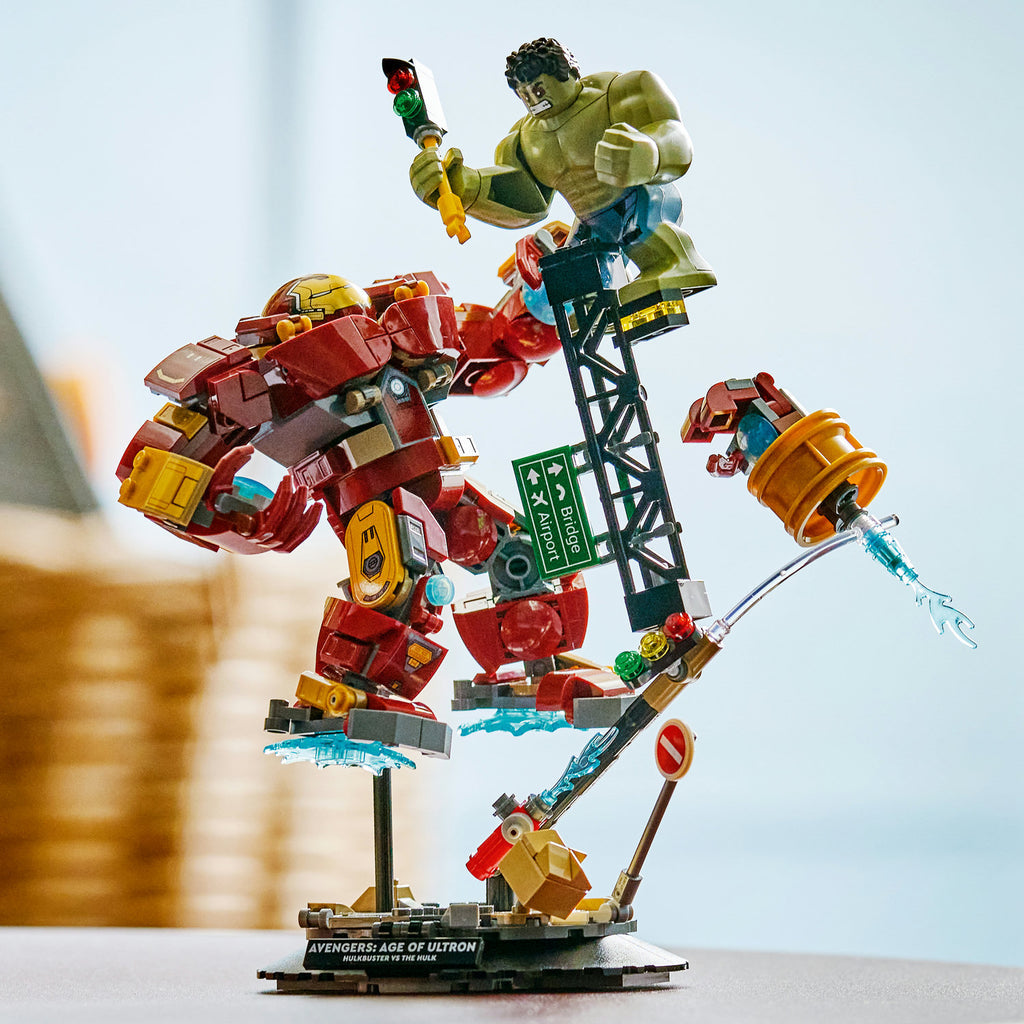 LEGO® Marvel Epic Battle: Hulkbuster vs. The Hulk - Đồ chơi lắp ráp Siêu anh hùng (76343) - Hình ảnh bổ sung 5
