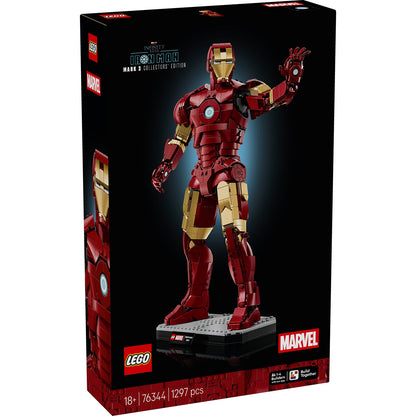 LEGO® Marvel Iron Man Mark 3 Collectors’ Edition - Mô Hình Lắp Ráp Siêu Anh Hùng - LEGO 76344 - Hình ảnh sản phẩm