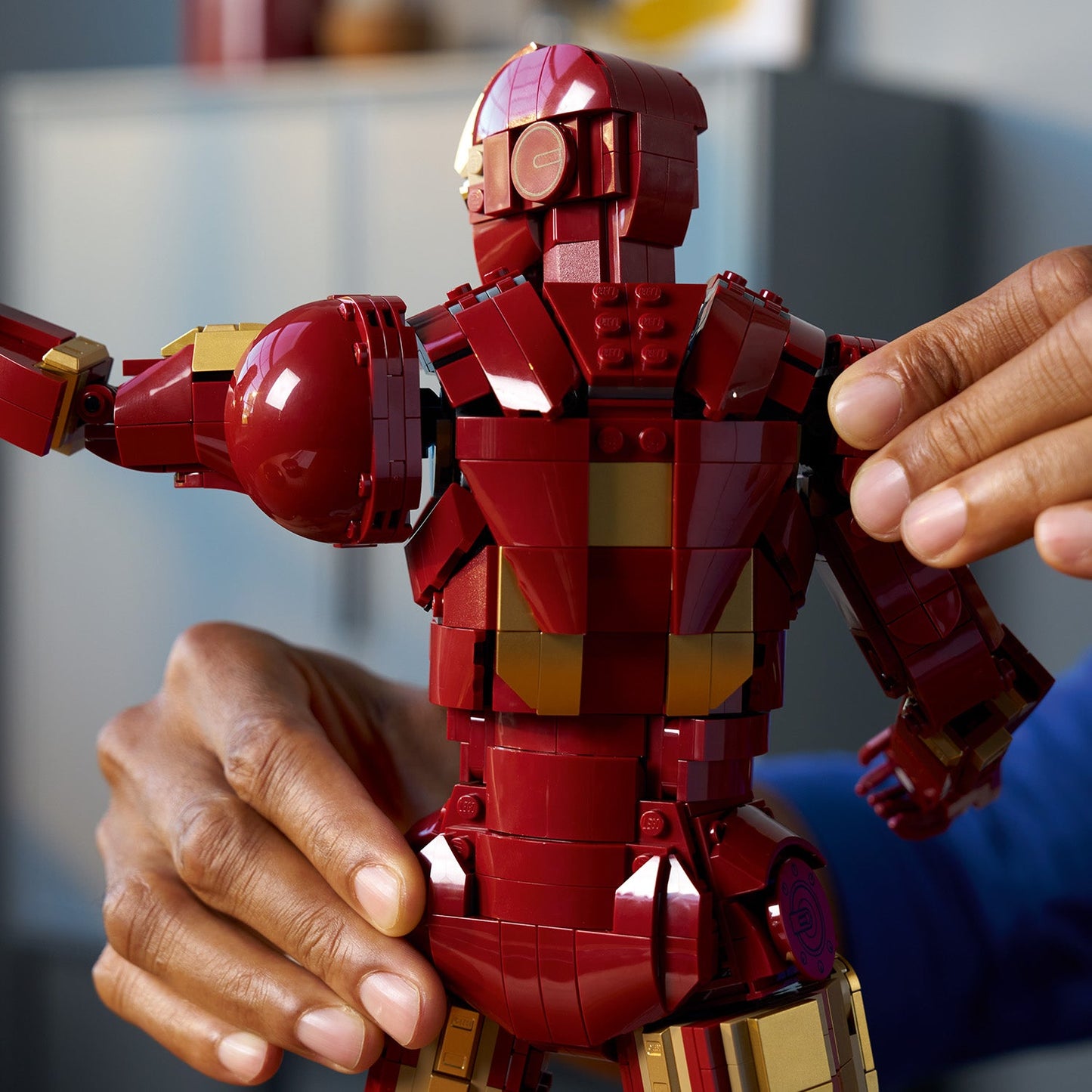 LEGO® Marvel Iron Man Mark 3 Collectors’ Edition - Mô Hình Lắp Ráp Siêu Anh Hùng - LEGO 76344 - Hình ảnh bổ sung 7