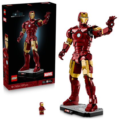LEGO® Marvel Iron Man Mark 3 Collectors’ Edition - Mô Hình Lắp Ráp Siêu Anh Hùng - LEGO 76344 LEGO - ảnh 3 - LEGO Sets