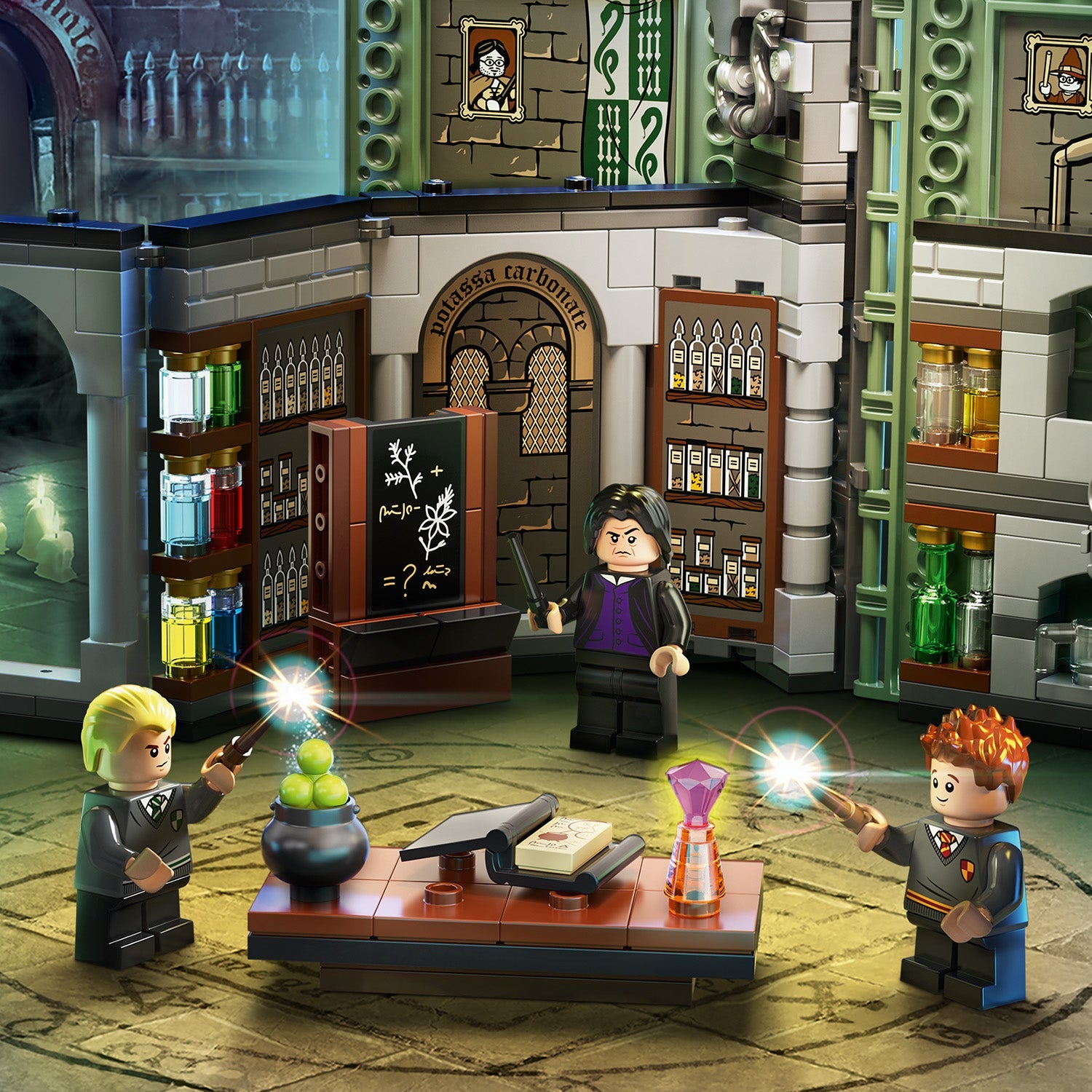 LEGO® Harry Potter Hogwarts™ Moment: Potions Class - Đồ chơi lắp ráp Lớp học Độc dược - LEGO 76383 LEGO - ảnh 1 - Lego