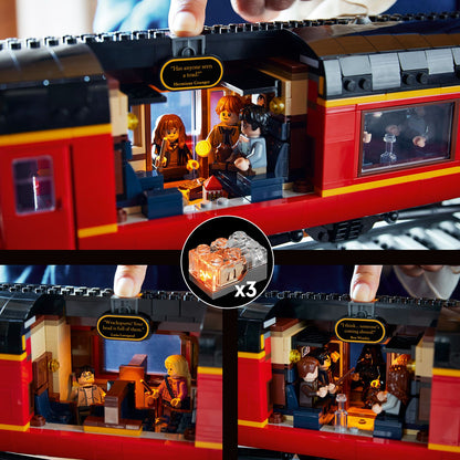 LEGO® Harry Potter™ Hogwarts Express™ – Collectors' Edition - Mô Hình Xe Lửa Hơi Nước Bản Sưu Tầm - LEGO 76405 - Hình ảnh bổ sung 8
