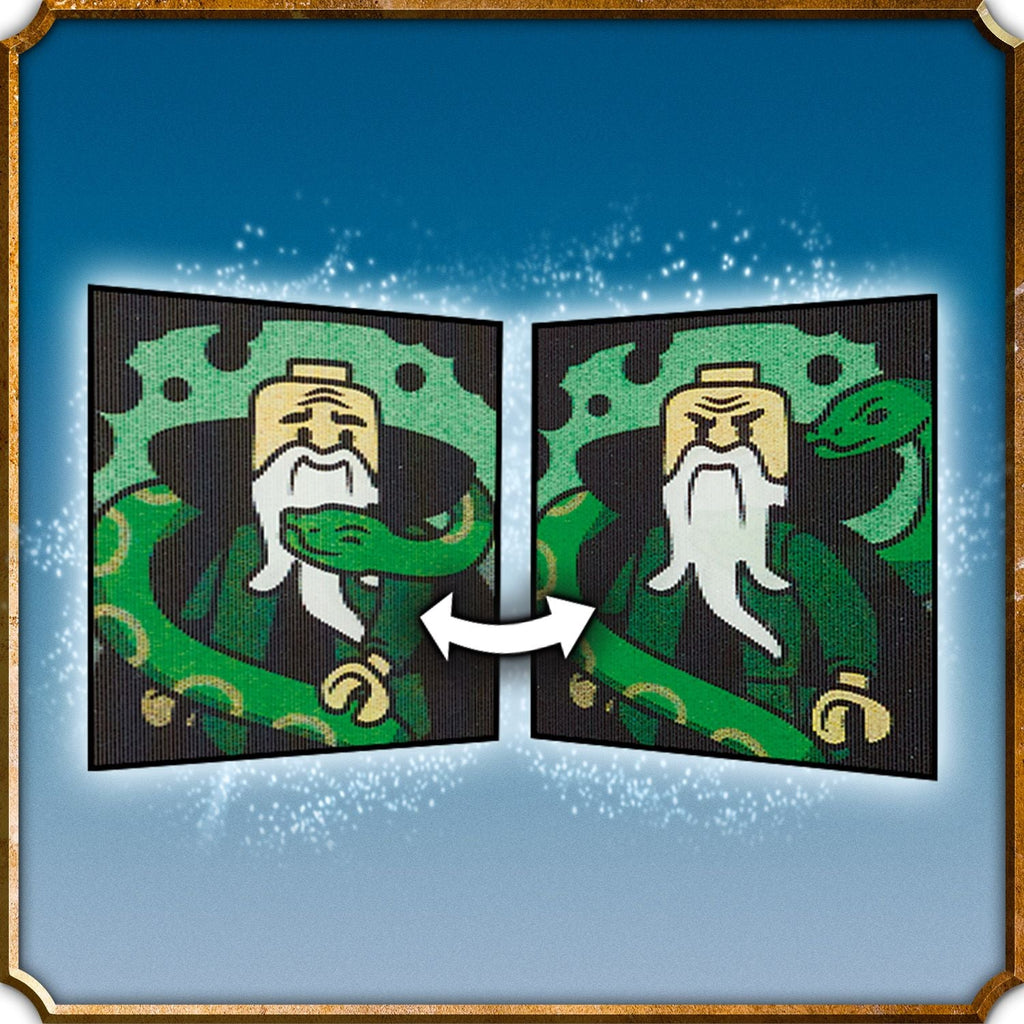 LEGO® Harry Potter™ Slytherin™ House Banner - Bộ Lắp Ráp Biểu Ngữ Nhà Slytherin - LEGO 76410 - Hình ảnh bổ sung 8