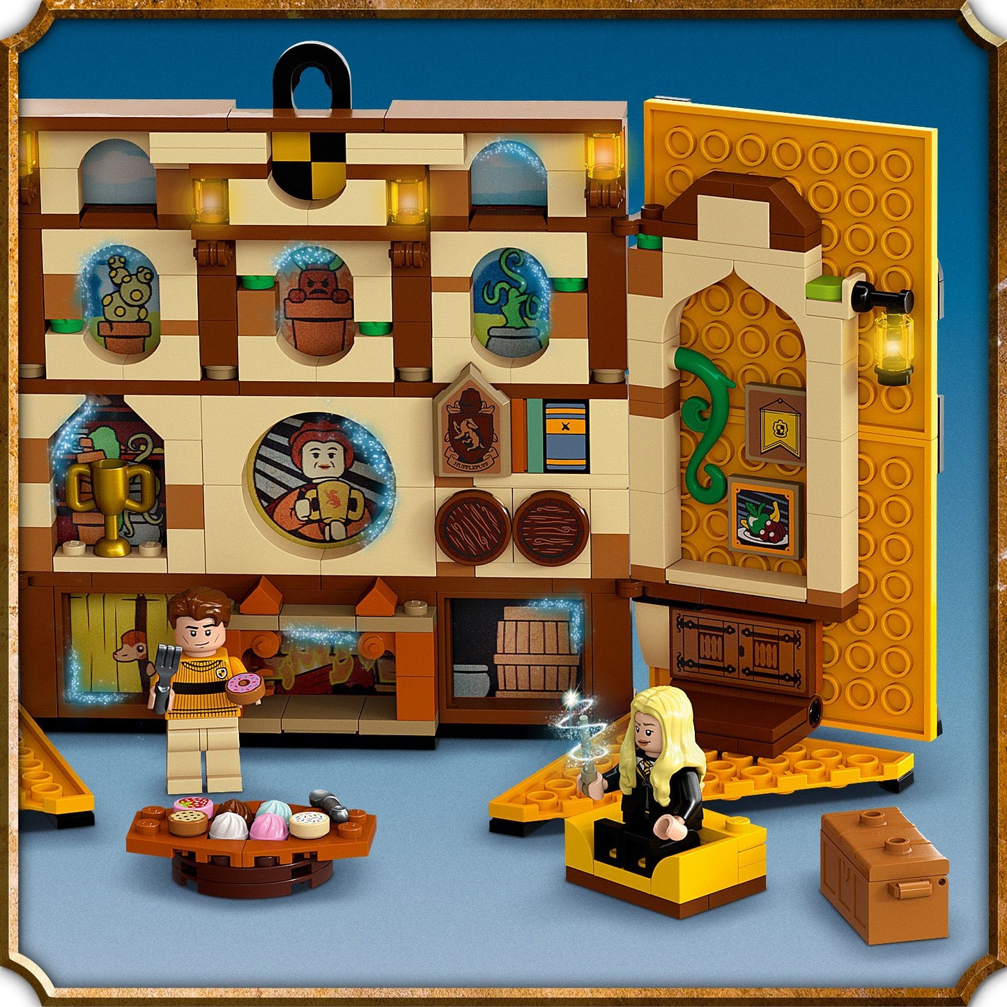 LEGO® Harry Potter™ Hufflepuff™ House banner - Bộ Lắp Ráp Phông Nền Nhà Hufflepuff - LEGO 76412 - Hình ảnh bổ sung 8