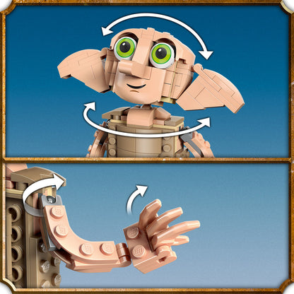 LEGO® Harry Potter™ Dobby™ the House-Elf - Mô hình Gia tinh Dobby lắp ráp - LEGO 76421 - Hình ảnh bổ sung 7