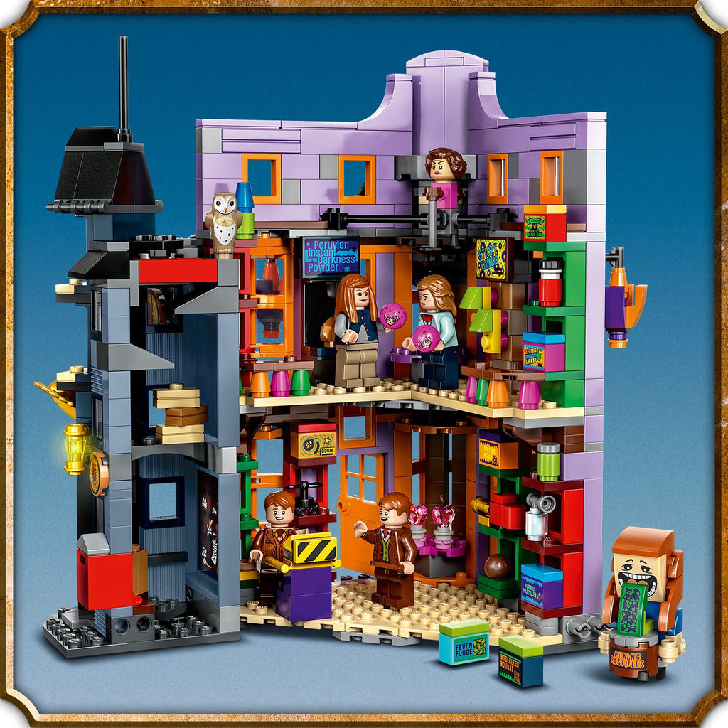LEGO® Harry Potter™ Diagon Alley™: Weasleys’ Wizard Wheezes™ - Đồ chơi lắp ráp Hẻm Xéo Tiệm Giỡn Nhà Weasley LEGO 76422 - Hình ảnh bổ sung 6