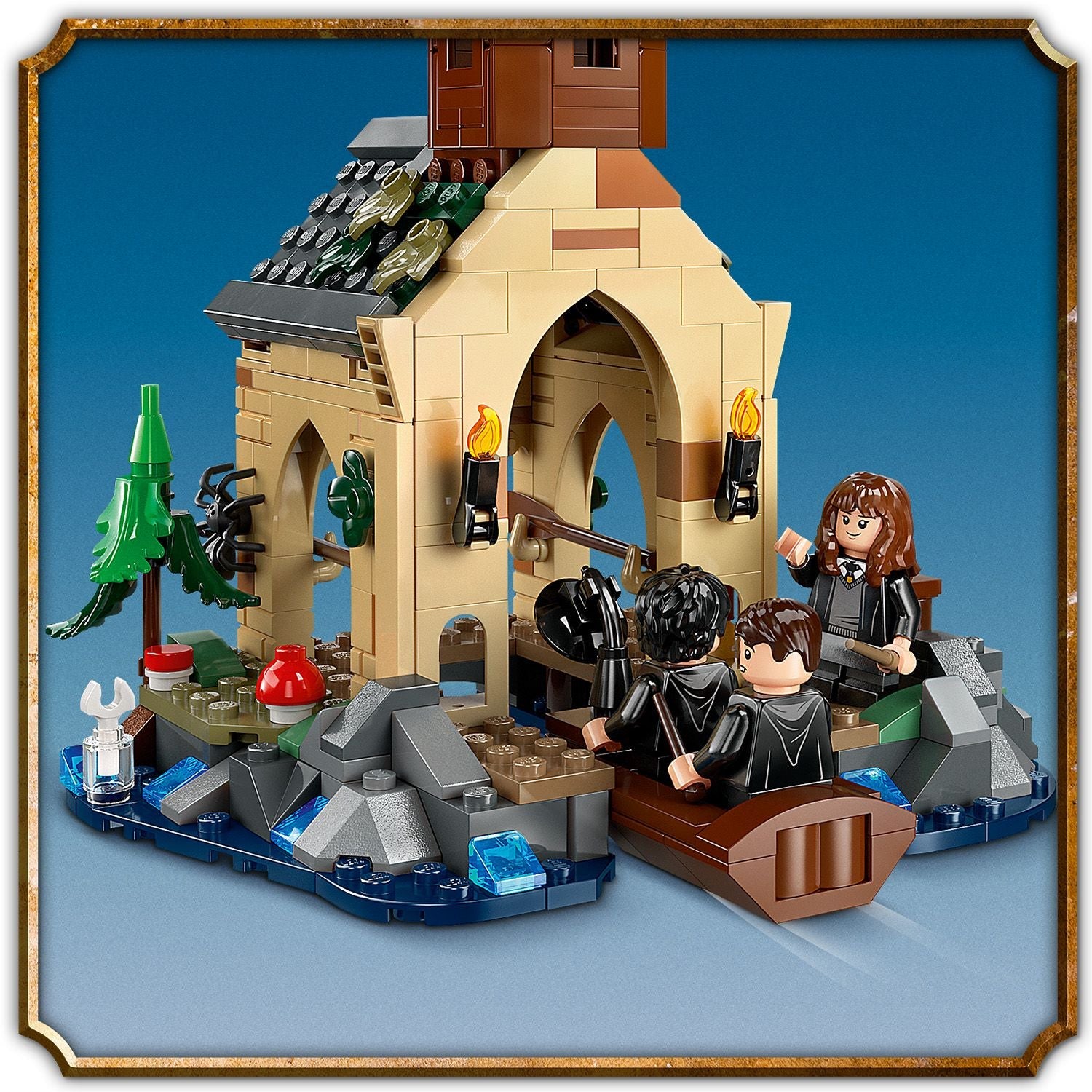 LEGO® Harry Potter™ Hogwarts™ Castle Boathouse - Đồ Chơi Lắp Ráp Nhà Thuyền Lâu Đài Hogwarts LEGO 76426 - Hình ảnh bổ sung 6