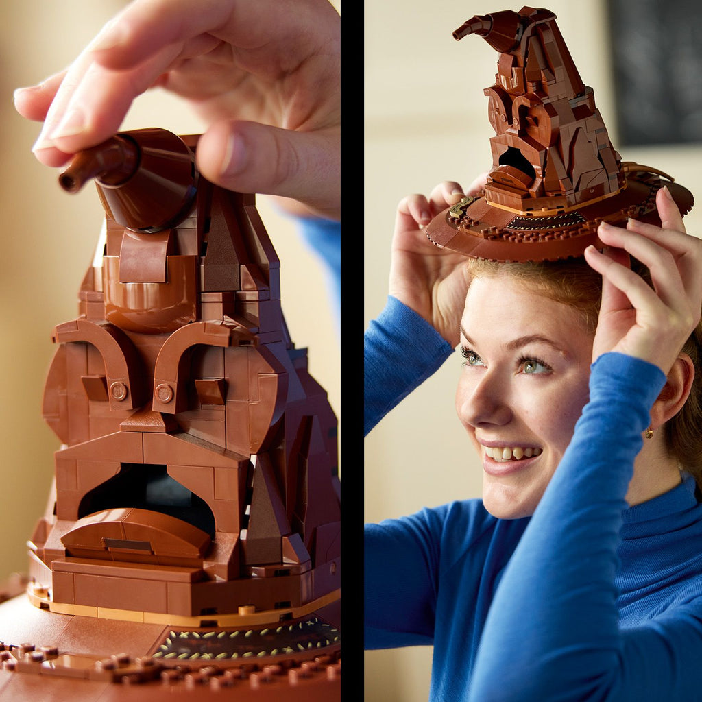 LEGO® Harry Potter™ Talking Sorting Hat™ - Mô hình Nón Phân Loại Biết Nói - LEGO 76429 LEGO - ảnh 2 - Đồ chơi lắp ráp