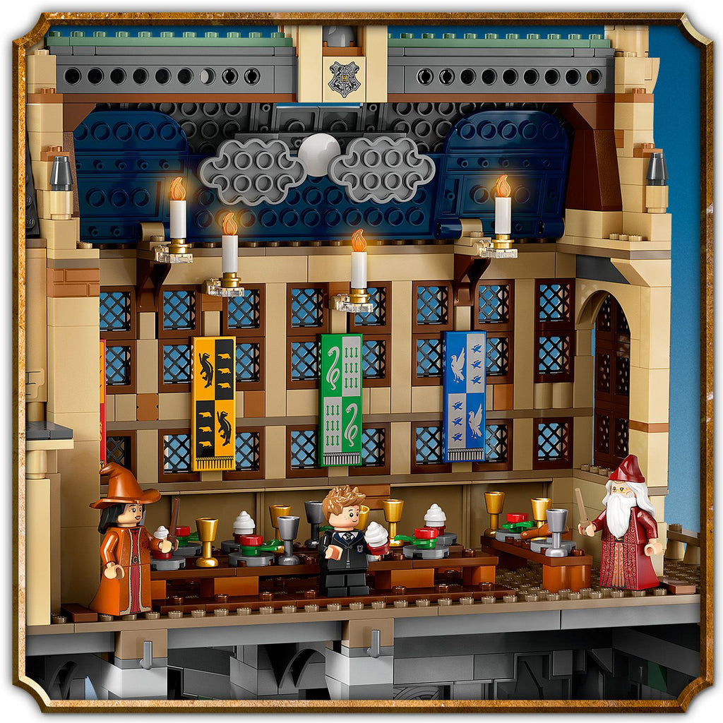 LEGO® Harry Potter™ Hogwarts™ Castle: The Great Hall - Bộ lắp ráp Lâu đài Hogwarts: Đại sảnh đường - LEGO 76435 - Hình ảnh bổ sung 6