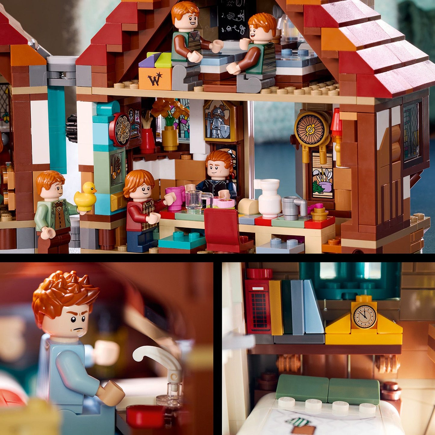 LEGO® Harry Potter™ The Burrow – Collectors’ Edition Mô Hình Nhà Weasley LEGO 76437 LEGO - ảnh 1 - LEGO
