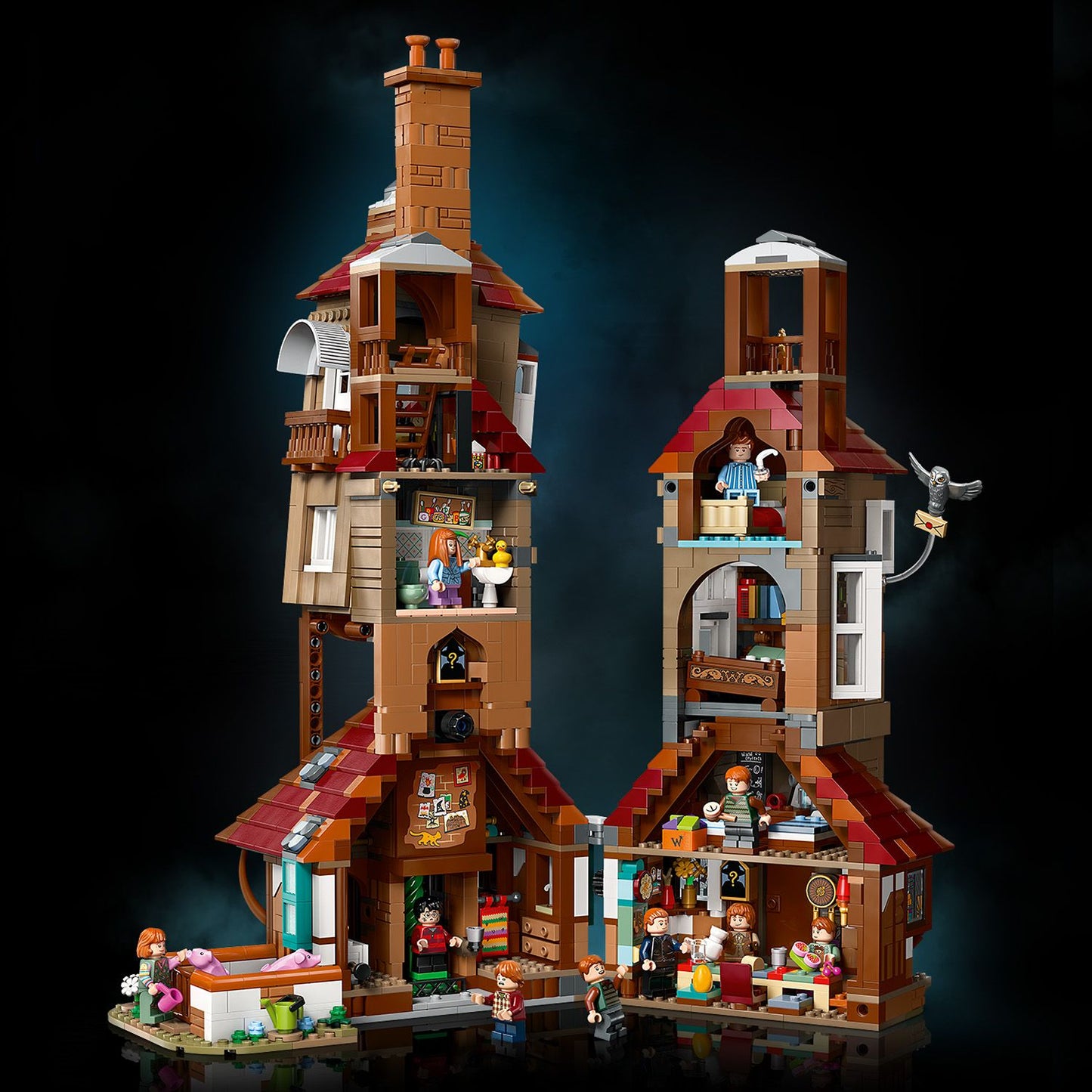 LEGO® Harry Potter™ The Burrow – Collectors’ Edition Mô Hình Nhà Weasley LEGO 76437 - Hình ảnh bổ sung 7