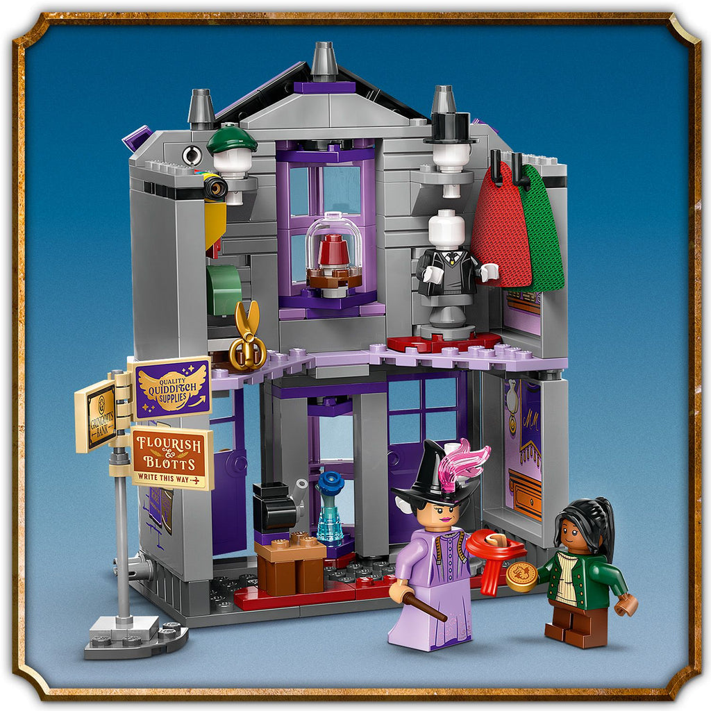 LEGO® Harry Potter™ Ollivanders™ & Madam Malkin's Robes - Đồ Chơi Lắp Ráp Hẻm Xéo (76439) LEGO - ảnh 1 - Lego Construction Se