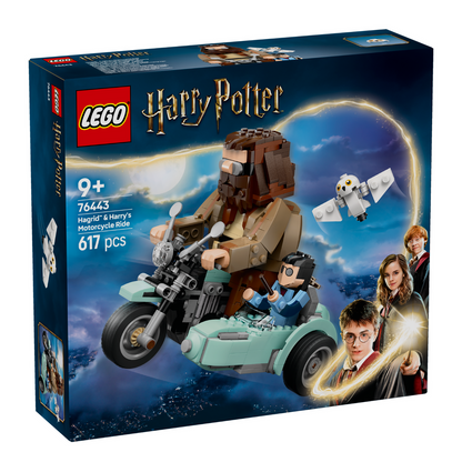 LEGO® Harry Potter™ Hagrid™ & Harry’s Motorcycle Ride - Bộ Lắp Ráp Xe Máy Phù Thủy - LEGO 76443 - Hình ảnh sản phẩm
