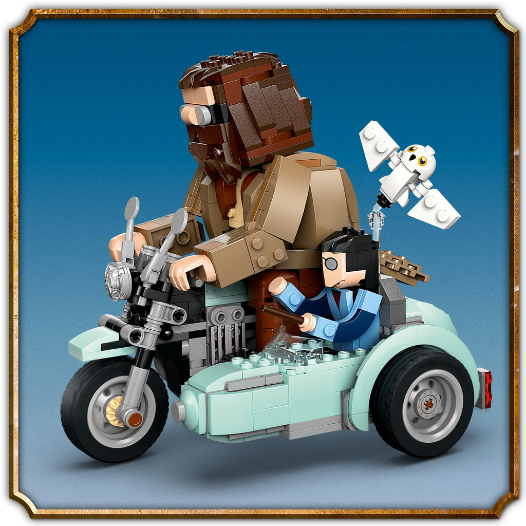 LEGO® Harry Potter™ Hagrid™ & Harry’s Motorcycle Ride - Bộ Lắp Ráp Xe Máy Phù Thủy - LEGO 76443 LEGO - ảnh 2 - Building Set
