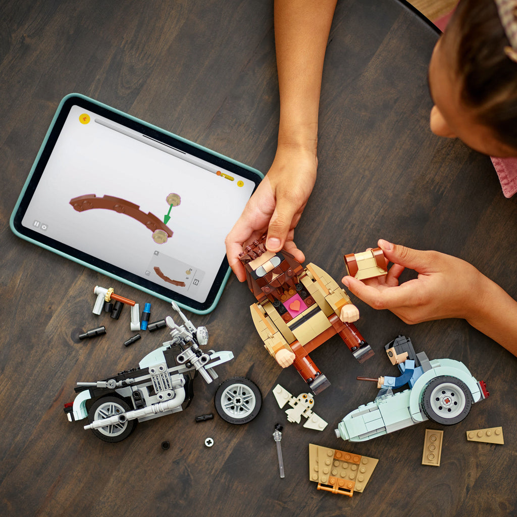 LEGO® Harry Potter™ Hagrid™ & Harry’s Motorcycle Ride - Bộ Lắp Ráp Xe Máy Phù Thủy - LEGO 76443 - Hình ảnh bổ sung 4