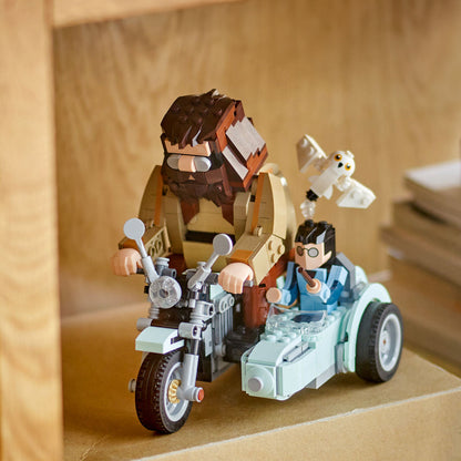 LEGO® Harry Potter™ Hagrid™ & Harry’s Motorcycle Ride - Bộ Lắp Ráp Xe Máy Phù Thủy - LEGO 76443 - Góc nhìn khác 3