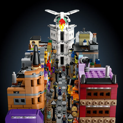 LEGO® Harry Potter™ Diagon Alley™ Wizarding Shops - Mô Hình Hẻm Xéo Phép Thuật Microscale - LEGO 76444 - Hình ảnh bổ sung 8